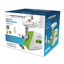 Esperanza EKM012G Mėsmalė 600 W Balta / Žalia Esperanza EKM012G Mėsmalė 600 W Balta / Žalia