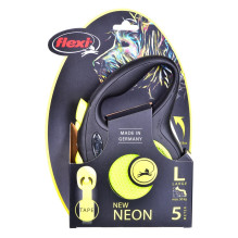FLEXI New Neon L - retractable leash - 5 m FLEXI New Neon L - retractable leash - 5 m