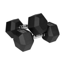 REBEL ACTIVE Guma dengti ketaus hanteliai 2 x 15 kg