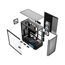MODECOM Volcano AQ400 ARGB Midi Black ausinės MODECOM Volcano AQ400 ARGB Midi Black ausinės