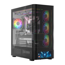 MODECOM Volcano Volcano AQ500 ARGB Midi Black MODECOM Volcano Volcano AQ500 ARGB Midi Black