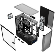 MODECOM Volcano AQ500 ARGB Midi Black ausinės MODECOM Volcano AQ500 ARGB Midi Black ausinės