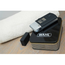 Wahl 3615-1016 vyriškas skustuvas su tinklelio formos skustuvu, juodas, sidabrinis Wahl 3615-1016 vyriškas skustuvas su tinklelio formos skustuvu, juodas, sidabrinis