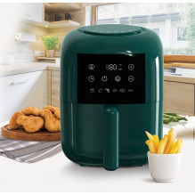 Feel-Maestro MR-755 gruzdintuvė, 3 l, 1200 W, karšto oro gruzdintuvė, žalia Feel-Maestro MR-755 gruzdintuvė, 3 l, 1200 W, karšto oro gruzdintuvė, žalia
