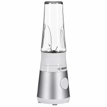 „Bosch VitaPower MMB2111T“ trintuvas, 0,6 l, virimo/maišymo įranga, 450 W, sidabro spalvos