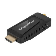 KRUGER MATZ mini imtuvas DVB-T2 H.265 HEVC KM9998