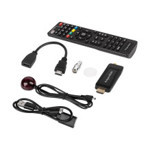 KRUGER MATZ mini imtuvas DVB-T2 H.265 HEVC KM9998