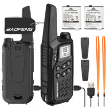 Racija Baofeng BF-T25E juoda, 2 vnt.