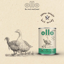 OLLO Umami Goose and turkey - wet dog food - 850g OLLO Umami Goose and turkey - wet dog food - 850g