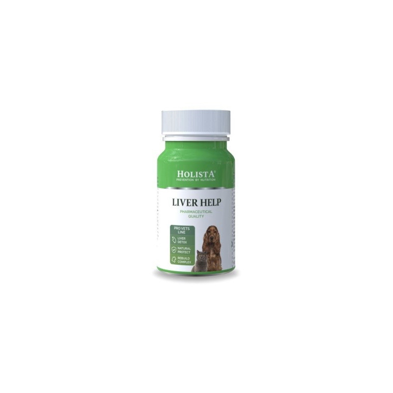 HOLISTA Liver help - supplements for dogs and cats - 90 tablets