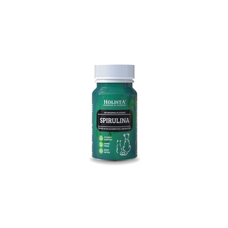 HOLISTA Spirulina - supplements for dogs and cats - 90 tablets