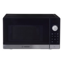 Bosch Serie 2 FFL023MS2 mikrobangų krosnelė Stalinis Solo mikrobangų krosnelė 20 L 800 W Juoda, Nerūdijančio plieno