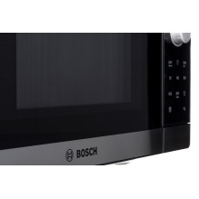 Bosch Serie 2 FFL023MS2 mikrobangų krosnelė Stalinis Solo mikrobangų krosnelė 20 L 800 W Juoda, Nerūdijančio plieno