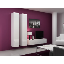 Cama Full cabinet VIGO '180' 180 / 40 / 30 white / white gloss Cama Full cabinet VIGO '180' 180 / 40 / 30 white / white gloss