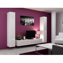 Cama Full cabinet VIGO '180' 180 / 40 / 30 white / white gloss Cama Full cabinet VIGO '180' 180 / 40 / 30 white / white gloss