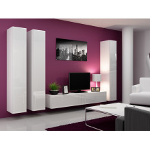 Cama Full cabinet VIGO '180' 180 / 40 / 30 white / white gloss Cama Full cabinet VIGO '180' 180 / 40 / 30 white / white gloss
