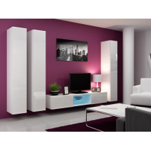 Cama Full cabinet VIGO '180' 180 / 40 / 30 white / white gloss Cama Full cabinet VIGO '180' 180 / 40 / 30 white / white gloss