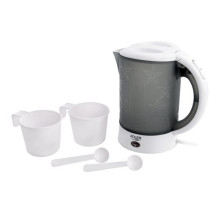 Adler AD 1268 elektrinis virdulys 0,6 l pilkas 600 W