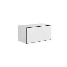 Cama pilnos talpos daiktų laikymo spinta ROCO RO3 75 / 37 / 39 balta / juoda / balta Cama pilnos talpos daiktų laikymo spinta ROCO RO3 75 / 37 / 39 balta / juoda / balta