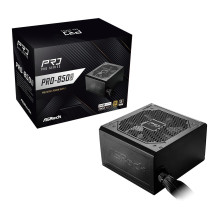 Asrock PRO-850G maitinimo blokas 850 W 24 kontaktų ATX ATX juodas Asrock PRO-850G maitinimo blokas 850 W 24 kontaktų ATX ATX juodas