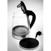 Adler AD 1225 elektrinis virdulys 1,7 l juodas, nerūdijantis plienas, permatomas 2200 W Adler AD 1225 elektrinis virdulys 1,7 l juodas, nerūdijantis plienas, permatomas 2200 W