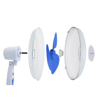 Esperanza EHF001WB, 16 '' standing fan, White / Blue Esperanza EHF001WB, 16 '' standing fan, White / Blue