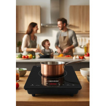 Esperanza EKH009 hob Black Countertop 28 cm Zone induction hob 1 zone(s) Esperanza EKH009 hob Black Countertop 28 cm Zone induction hob 1 zone(s)
