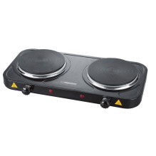 Esperanza EKH010K Electric cooker, top, 2 heating fields, black Esperanza EKH010K Electric cooker, top, 2 heating fields, black