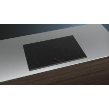 Siemens iQ500 ED851HWB1E kaitlentė Juoda Įmontuojama 80 cm Zonos indukcinė kaitlentė 5 zona(-os)