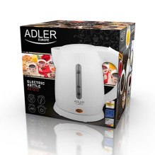 Adler AD 1272 elektrinis virdulys 1 l 1600 W lazdyno riešuto spalvos, baltas Adler AD 1272 elektrinis virdulys 1 l 1600 W lazdyno riešuto spalvos, baltas