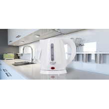 Adler AD 1272 elektrinis virdulys 1 l 1600 W lazdyno riešuto spalvos, baltas Adler AD 1272 elektrinis virdulys 1 l 1600 W lazdyno riešuto spalvos, baltas