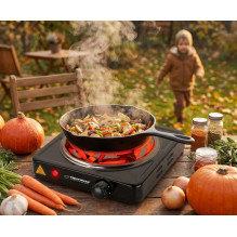 Esperanza EKH012K Black electric stove