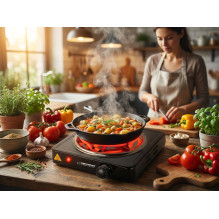 Esperanza EKH012K Black electric stove