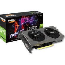 INNO3D GeForce RTX 3050 Twin X2 6GB V2 vaizdo plokštė INNO3D GeForce RTX 3050 Twin X2 6GB V2 vaizdo plokštė