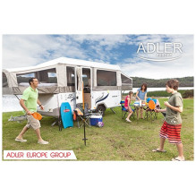 Adler AD 8051 skalbimo mašina, pakraunama iš viršaus, 3 kg, mėlyna, balta