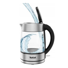 Tefal KI772D elektrinis virdulys 1,7 l 2400 W Nerūdijančio plieno, Permatomas
