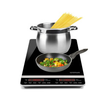 G3 Ferrari Dinamiko Deep Black Countertop 29.5 cm Zone induction hob 2 zone(s) G3 Ferrari Dinamiko Deep Black Countertop 29.5 cm Zone induction hob 2 zone(s)