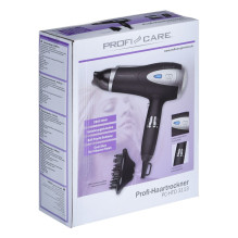 ProfiCare PC-HTD 3113 plaukų džiovintuvas 2200 W, juodas