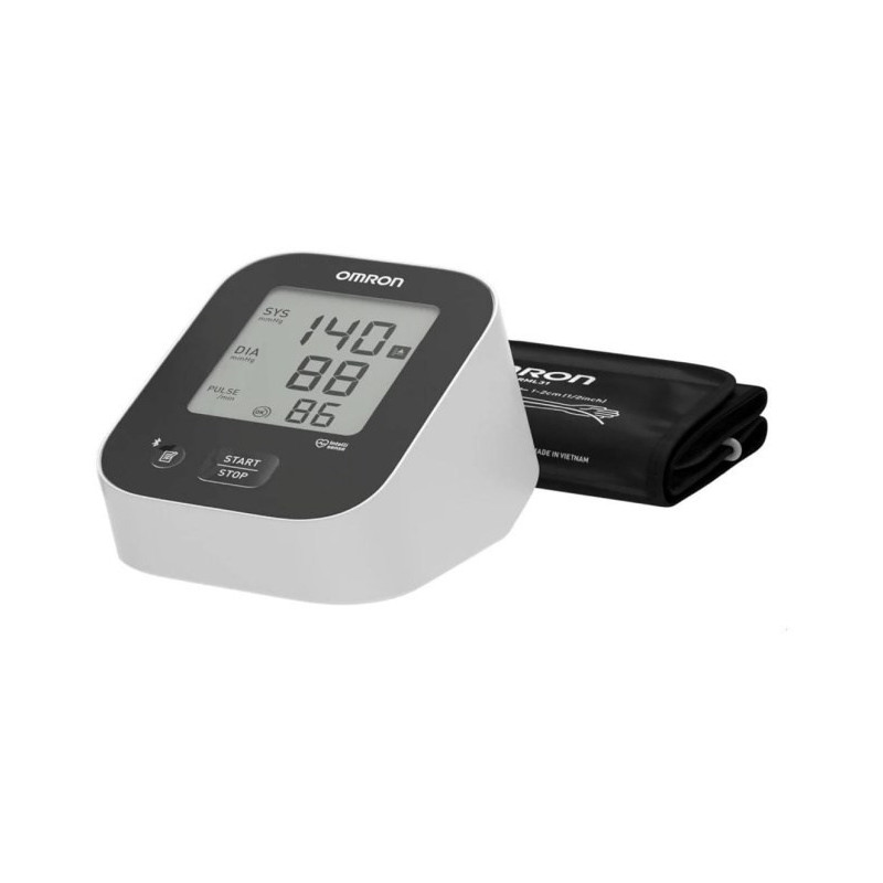 Omron M2+ Connect kraujospūdžio matuoklis, juodas