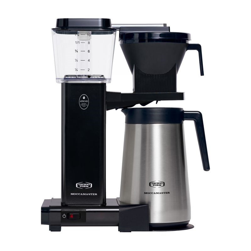 MOCCAMASTER KBGT 741 BLACK filtrinis kavos virimo aparatas + termosas