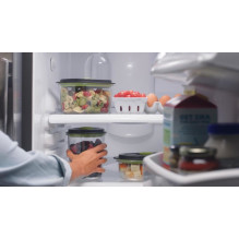 „FoodSaver FFC022X“ maisto laikymo indas, ovali dėžutė, 1,2 l, juodas, permatomas, 1 vnt. „FoodSaver FFC022X“ maisto laikymo indas, ovali dėžutė, 1,2 l, juodas, permatomas, 1 vnt.