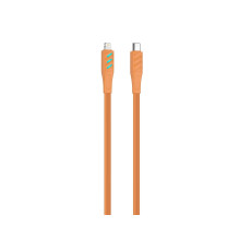 Havit CB6255 - USB įkrovimo laidas, C tipo - Lightning, 1 m (oranžinis)