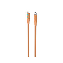 Havit CB6255 - USB įkrovimo laidas, C tipo - Lightning, 1 m (oranžinis)