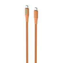Havit CB6254 - USB Type C to USB Type C charging cable, 1 m (orange) Havit CB6254 - USB Type C to USB Type C charging cable, 1 m (orange)