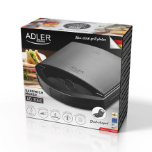 Adler AD 3069 sumuštinių keptuvė, juoda
