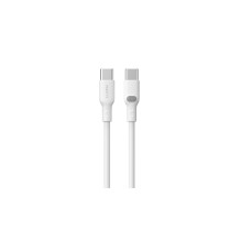 Havit CB6280 - USB Type C to USB Type C cable, 1 m (white) Havit CB6280 - USB Type C to USB Type C cable, 1 m (white)