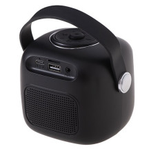 Adler AD 1199 juoda karaoke kolonėlė su mikrofonu - SD / USB / AUX / Bluetooth