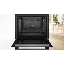 Orkaitė „Bosch HRG578CB7“, 71 l, juoda