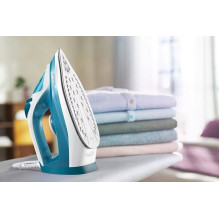 „Philips 3000“ serijos DST3011 / 20 lygintuvas Garinis lygintuvas Keraminis padas 2100 W Mėlyna