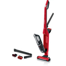 Bosch Serie 4 BBH3ZOO28 lazdinė dulkių siurbimo sistema / elektrinė šluota Baterijos Sausas Bemaišis 0,4 L Raudona 2,15 